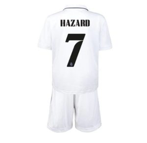 Conjunto Real Madrid Eden Hazard 7 Primera Equipación Niño 2022-23
