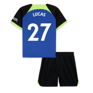 Conjunto Tottenham Hotspur Lucas 27 Segunda Equipación Niño 2022-23