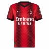 camiseta AC Milan Primera Equipación Mujer 2023-2024