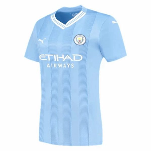 camiseta Manchester City Primera Equipación Mujer 2023-2024