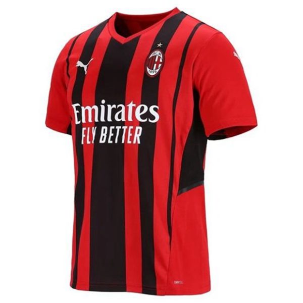 camiseta de futbol AC Milan Zlatan Ibrahimović 11 Primera Equipación 2021 2022