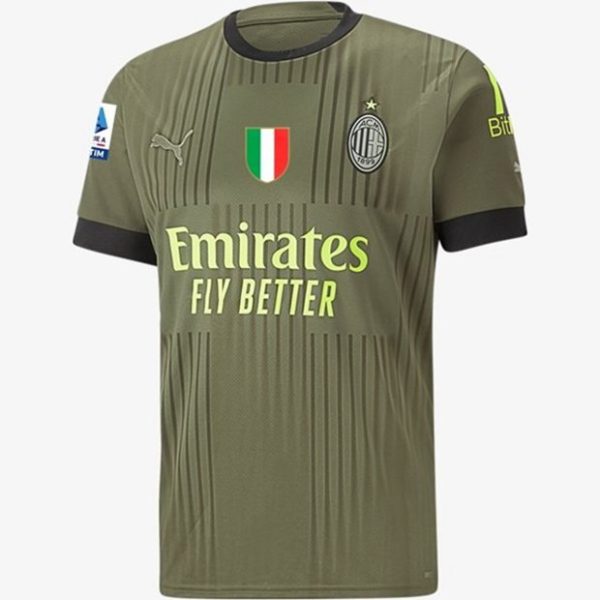 camiseta de futbol AC Milan Zlatan Ibrahimović 11 Tercera Equipación 2022-23