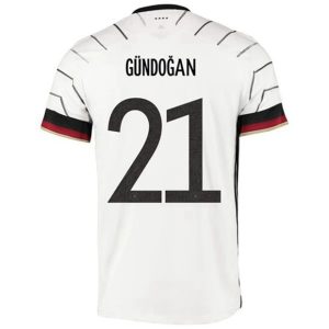 camiseta de futbol Alemania İlkay Gündoğan 21 Primera Equipación 2021