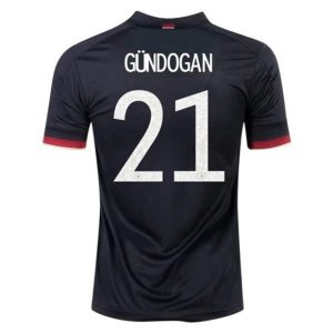 camiseta de futbol Alemania İlkay Gündoğan 21 Segunda Equipación 2021