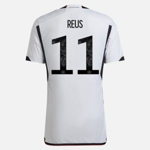 camiseta de futbol Alemania Marco Reus 11 Primera Equipación 2022