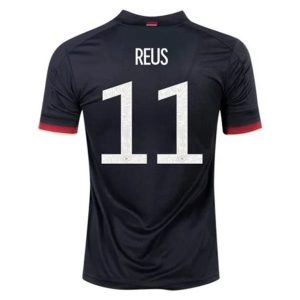 camiseta de futbol Alemania Marco Reus 11 Segunda Equipación 2021