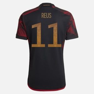 camiseta de futbol Alemania Marco Reus 11 Segunda Equipación 2022