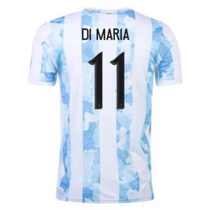 camiseta de futbol Argentina Ángel Di María 21 Primera Equipación 2021