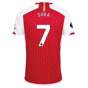 camiseta de futbol Arsenal Bukayo Saka 7 Primera Equipación 2023-2024