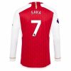 camiseta de futbol Arsenal Bukayo Saka 7 Primera Equipación 2023-2024 - Manga Larga