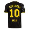 camiseta de futbol BVB Borussia Dortmund Eden Hazard 10 Segunda Equipación 2022-23