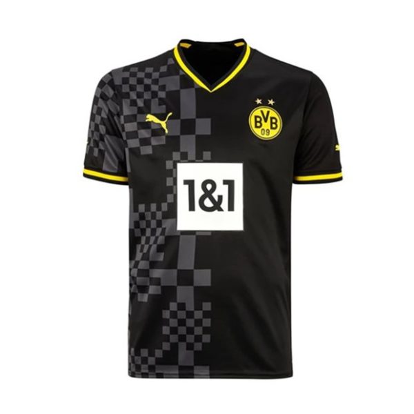 camiseta de futbol BVB Borussia Dortmund Eden Hazard 10 Segunda Equipación 2022-23