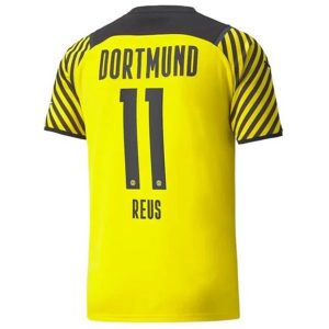 camiseta de futbol BVB Borussia Dortmund Marco Reus 11 Primera Equipación 2021 2022