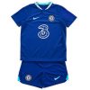 camiseta de futbol Chelsea Aubameyang 9 Primera Equipación Niño Kit 2022-23