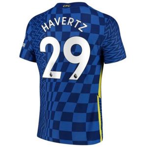 camiseta de futbol Chelsea Kai Havertz 29 Primera Equipación 2021 2022