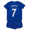 camiseta de futbol Chelsea N'Golo Kanté 7 Primera Equipación Niño Kit 2022 2023