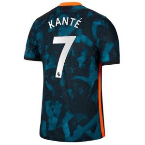 camiseta de futbol Chelsea N'Golo Kanté 7 Tercera Equipación