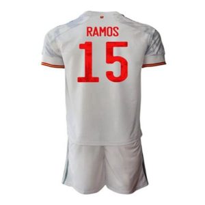 camiseta de futbol España Sergio Ramos 15 Segunda Equipación 2021