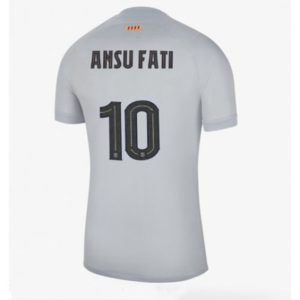 camiseta de futbol FC Barcelona Ansu Fati 10 Tercera Equipación 2022 2023