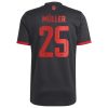 camiseta de futbol FC Bayern Munich Thomas Müller 25 Tercera Equipación 2022 2023