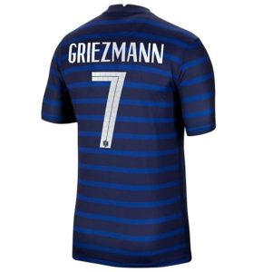 camiseta de futbol Francia Antoine Griezmann 7 Primera Equipación 2021