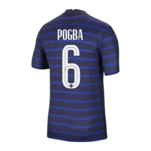 camiseta de futbol Francia Paul Pogba 6 Primera Equipación 2021