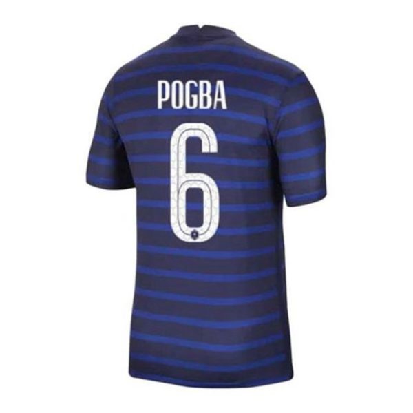 camiseta de futbol Francia Paul Pogba 6 Primera Equipación 2021