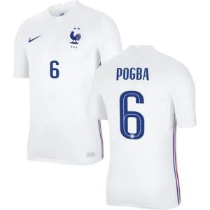 camiseta de futbol Francia Paul Pogba 6 Segunda Equipación 2021