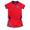 camiseta de futbol Inglaterra Kane 9 Segunda Equipación Niño Kit 2022