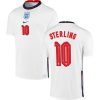 camiseta de futbol Inglaterra Raheem Sterling 10 Primera Equipación 2021
