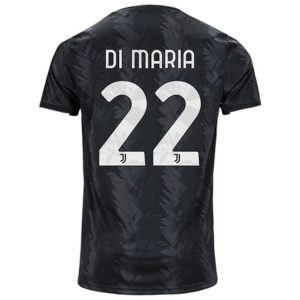camiseta de futbol Juventus Ángel Di María 22 Segunda Equipación 2022-23