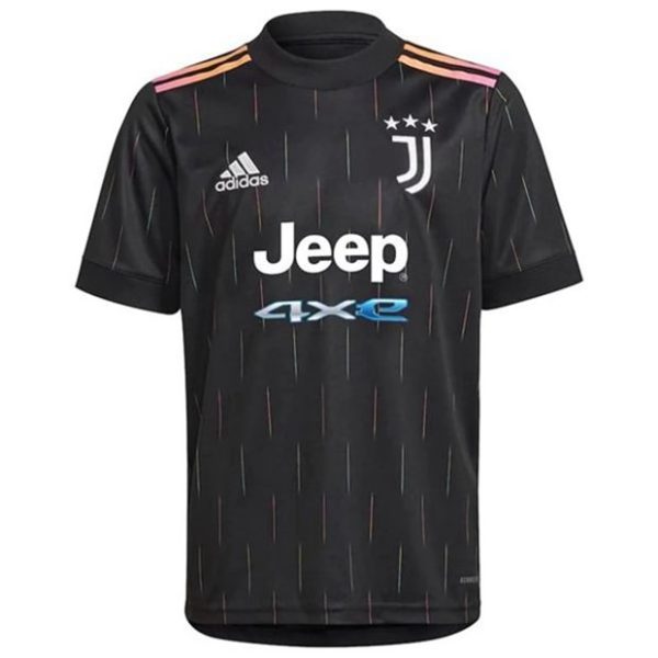 camiseta de futbol Juventus Leonardo Bonucci 19 Segunda Equipación 2021 2022