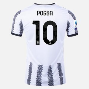 camiseta de futbol Juventus Paul Pogba 6 Primera Equipación 2022-23