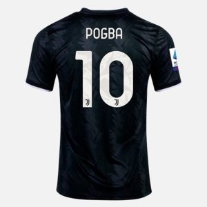 camiseta de futbol Juventus Paul Pogba 6 Segunda Equipación 2022-23