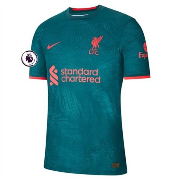 camiseta de futbol Liverpool M.Salah 11 Tercera Equipación 2022 2023