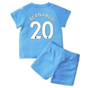 camiseta de futbol Manchester City Bernardo Silva20 Primera Equipación Niño Kit 2021-22