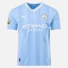camiseta de futbol Manchester City Erling Haaland 9 Primera Equipación 2023-24
