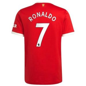 camiseta de futbol Manchester United Cristiano Ronaldo 7 Primera Equipación 2021 2022