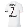 camiseta de futbol Paris Saint Germain PSG Kylian Mbappé 7 Segunda Equipación 2021 2022