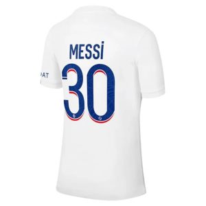 camiseta de futbol Paris Saint Germain PSG Lionel Messi 30 Tercera Equipación 2022 2023
