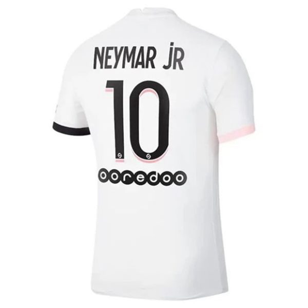 camiseta de futbol Paris Saint Germain PSG Neymar Jr 10 Segunda Equipación 2021 2022