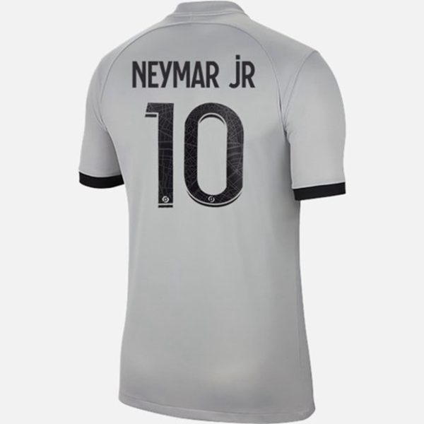 camiseta de futbol Paris Saint Germain PSG Neymar Jr 10 Segunda Equipación 2022 2023