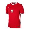 camiseta de futbol Polonia Robert Lewandowski 9 Segunda Equipación 2021