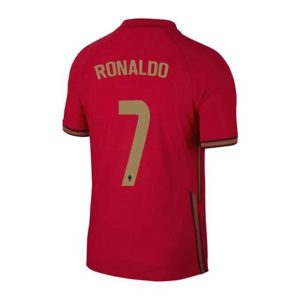 camiseta de futbol Portugal Cristiano Ronaldo 7 Primera Equipación 2021