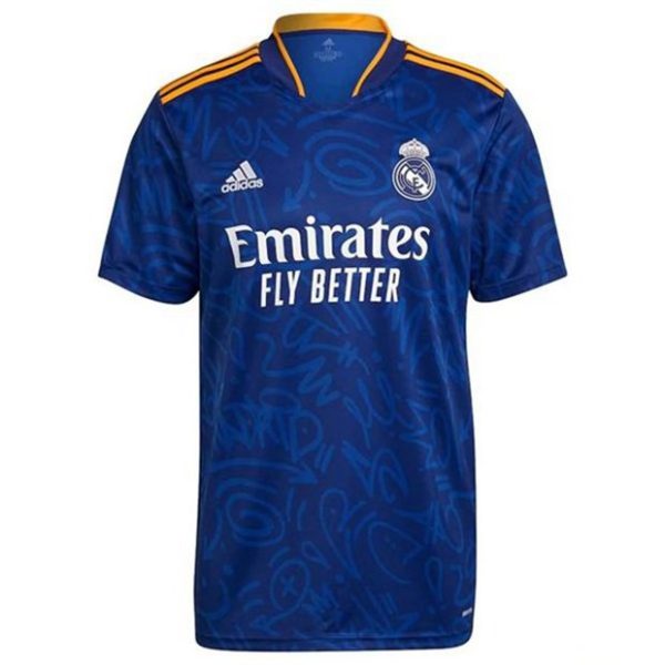 camiseta de futbol Real Madrid Eden Hazard 7 Segunda Equipación 2021 2022