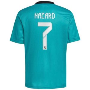 camiseta de futbol Real Madrid Eden Hazard 7 Tercera Equipación 2021 2022