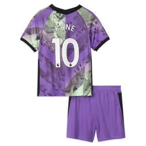camiseta de futbol Tottenham Hotspur Harry Kane 10 Segunda Equipación Niño Kit 2021-22
