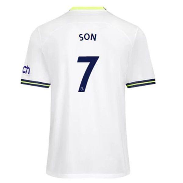 camiseta de futbol Tottenham Hotspur Son Heung-min 7 Primera Equipación 2022-23