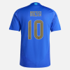 Camiseta adidas Argentina Lionel Messi 10 2024 Visitante Auténtica Azul