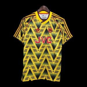 Retro camiseta Visitante equipación Arsenal 1991-93